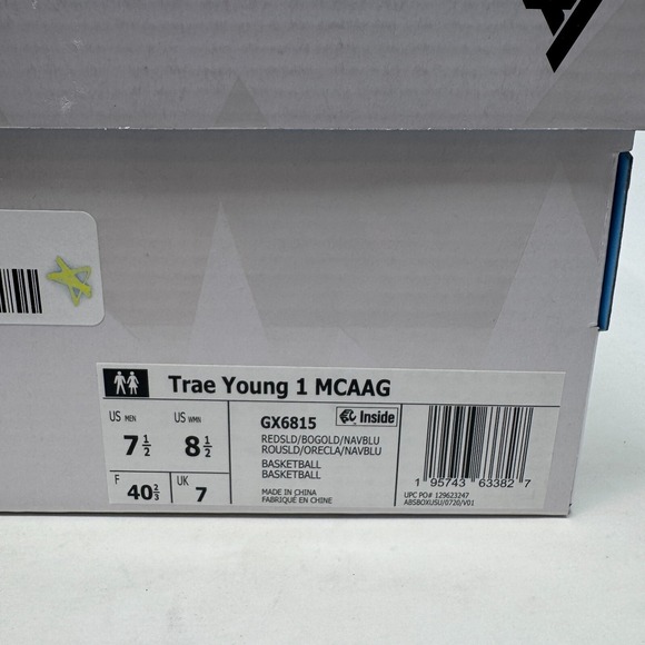 Adidas Trae Young‎ 1 MCAAG McDonalds All American Game [GX6815] Men\'s Size 7.5 main image 5